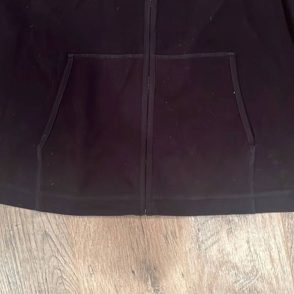 Eileen Fisher Woman’s Black Zip Up - Picture 3 of 6